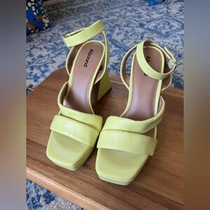 Abound | Tracy Neon Strappy Block Heels